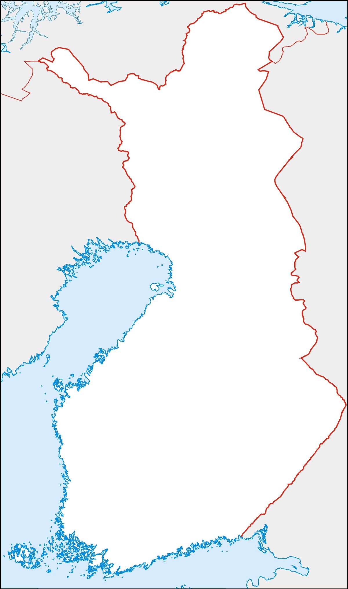 prazna kartica Finskoj