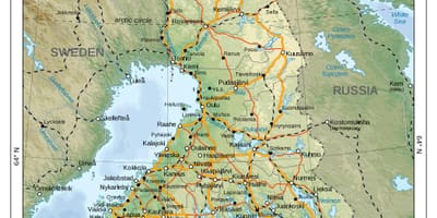 Karta Finskoj