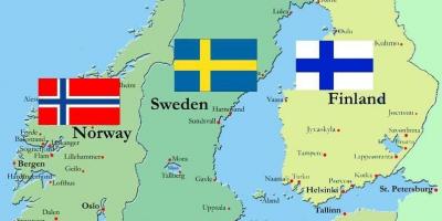 Finska na karti svijeta